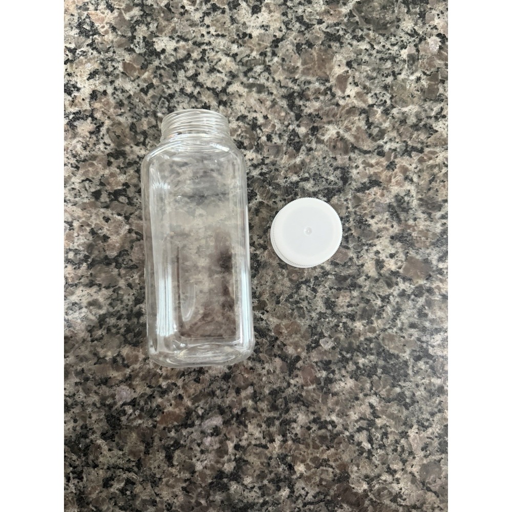 40‎ Pack - Empty Plastic Juice Bottles with Tamper Evident Caps 8 Oz.